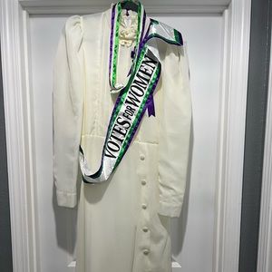 Susan B Anthony costume, worn once, smoke-free home, comes with hat